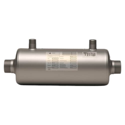 Теплообменник   42кВт Max Dapra D-TWT 35 корпус титан спираль титан (100136)