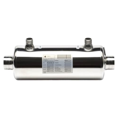 Теплообменник   42кВт Max Dapra D-HWT 35 корпус н/с спираль н/с AISI 316 (100126)